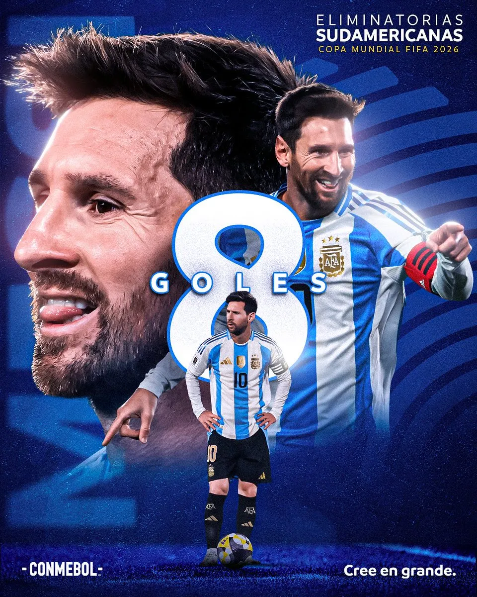 开云首页APP-也是最后1次，南美足联官方贺梅西首次当选世南美预最佳射手